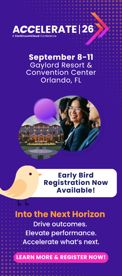 ACCELERATE 2026 Website Banner Early Bird
