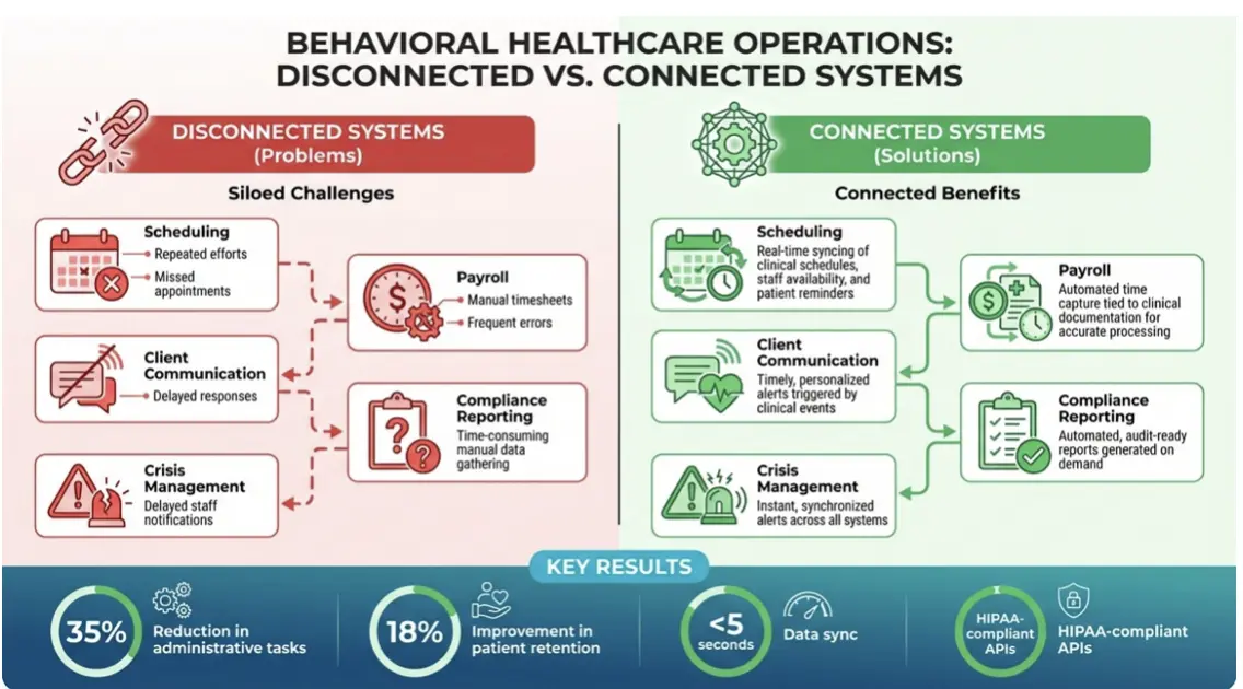 Disconnected vs Connected Healthcare Systems: Operational Impact Comparison