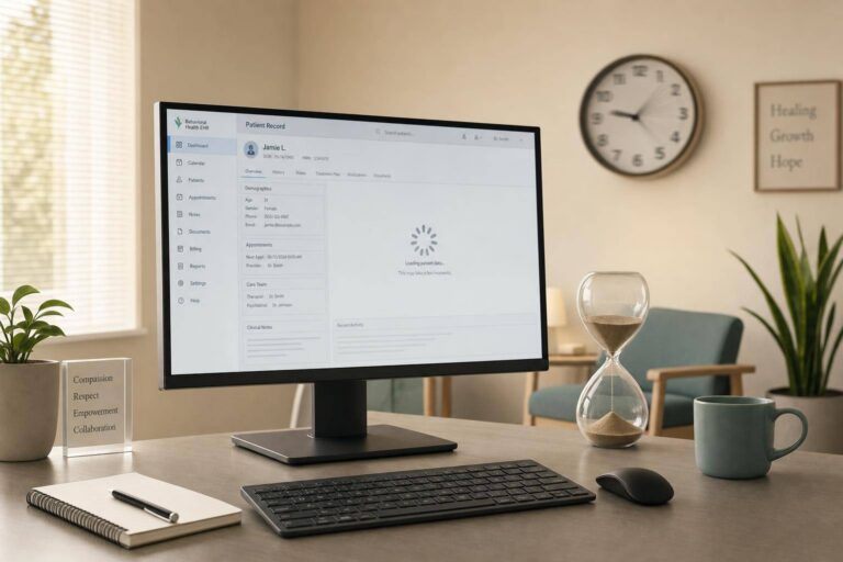 Behavioral health EHR workflow delays